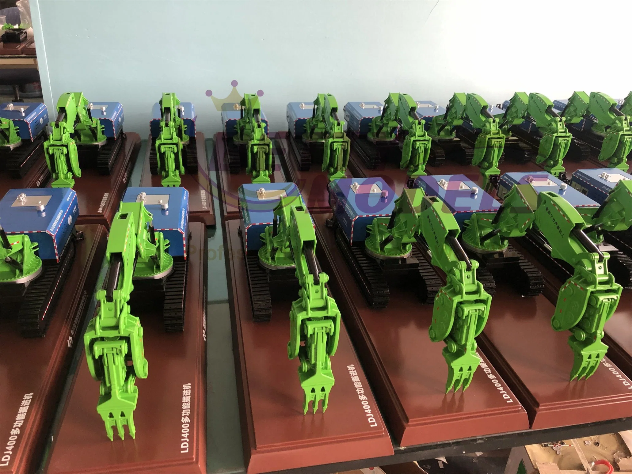 Customized Colour Excavator Vehicle Gift Model