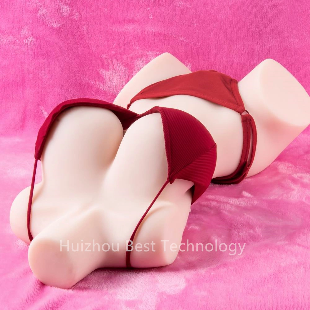 Wholesale Silicone Male Sex Doll Half Body Real Touch Artificial Vagina Anal Big Booty