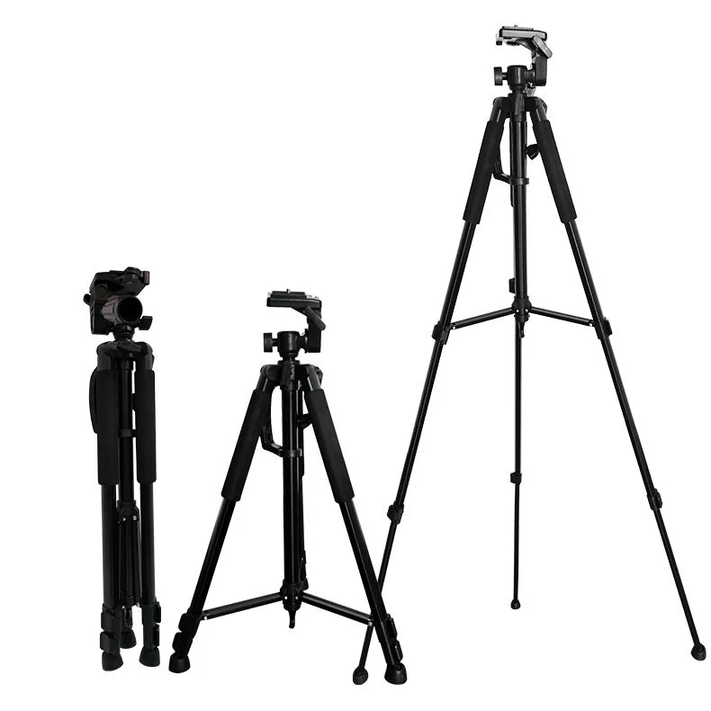 160cm Professional Aluminum Mobile Phone Stand Tripod DSLR Video Travel Tripod Stand