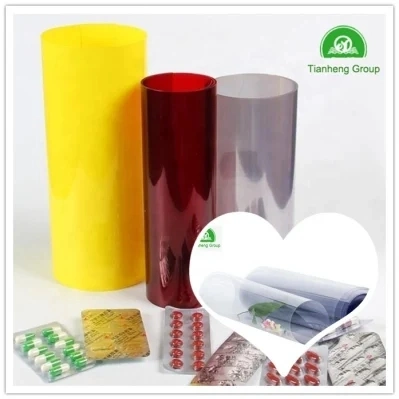 Rigid PVC Film PVC Sheet Plastic Product Roll for Pharmaceutical Packing