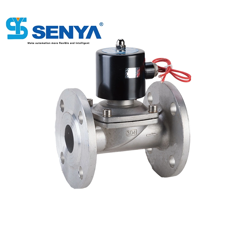 Good High-Temperature Performance 2/2 Ways Stainless Steel Solenoid Valve with Compact