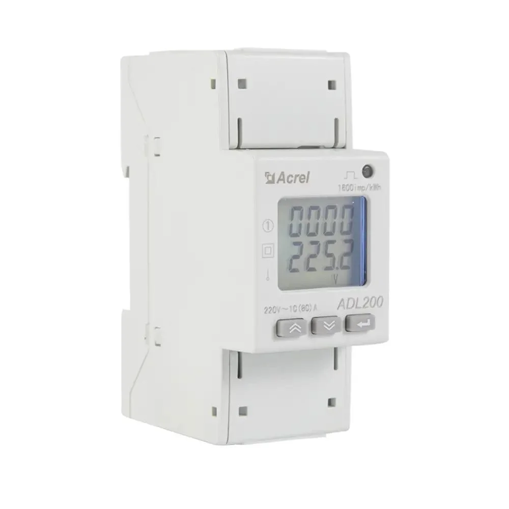 Mini-numérique monophasé facteur de puissance actif énergie kWh kilo Wattmètre compteur horaire 10 (60) a 220 V 50 Hz avec Modbus RS485-RTU