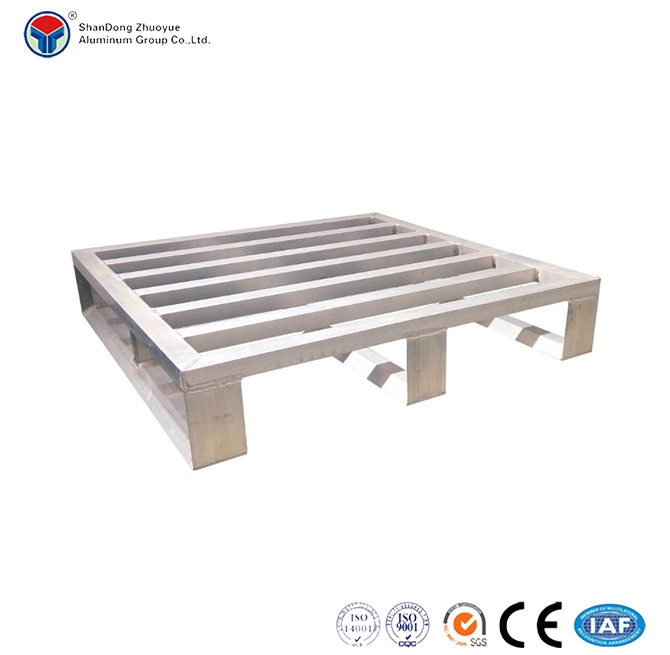 Lager Lagerung und Transport Cargo Pallet Aluminium Pallet Processing Custom Aluminium Pallet.