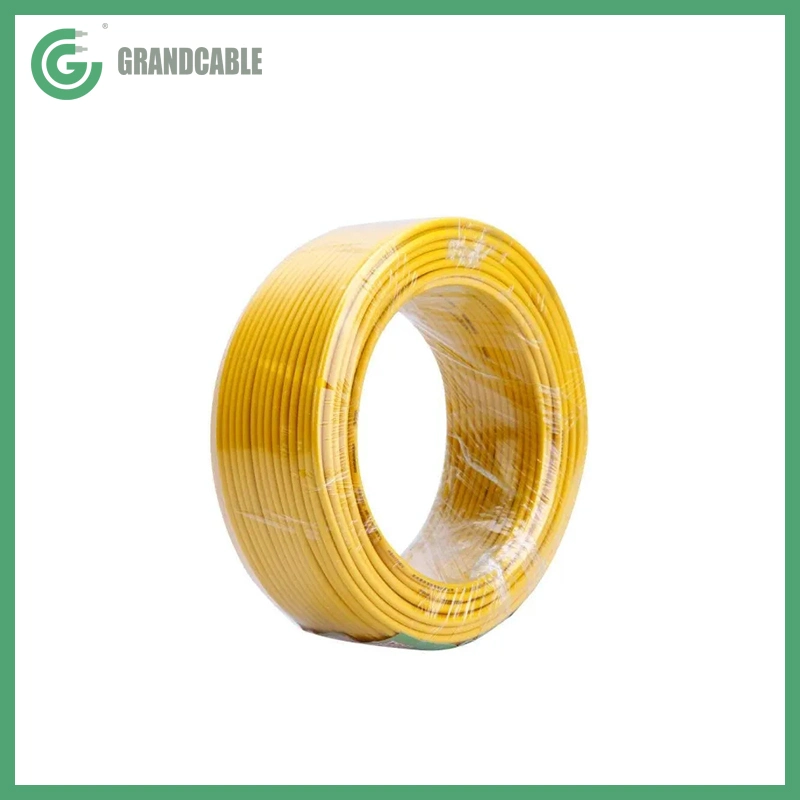 Aluminum Conductor Single Core PVC Insulated Electrical Building Wire with 1c 6mm2 BS6746 0.6/1kV