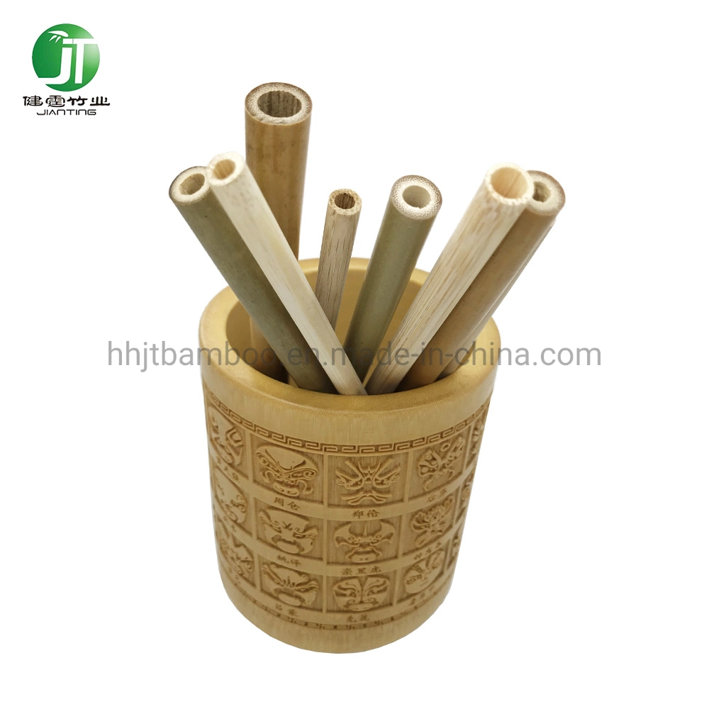 Biodegradable Bamboo Drinking Straw for Coffee Milky Tea