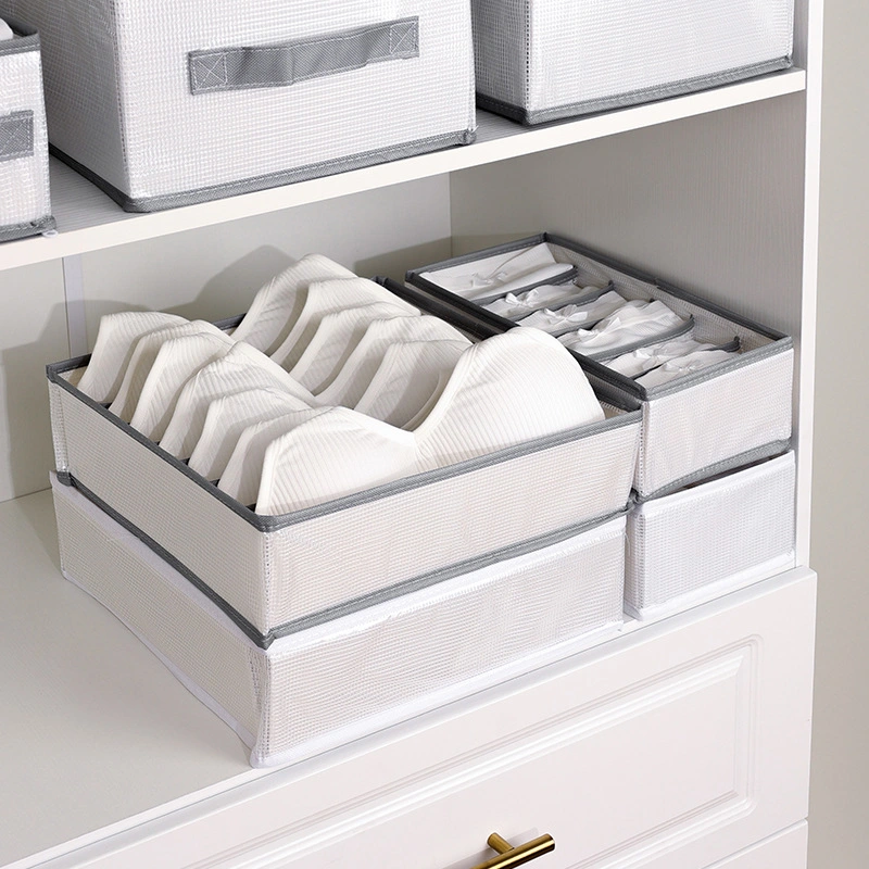 Foldable Underwear Drawer Organizers Storage Boxes
