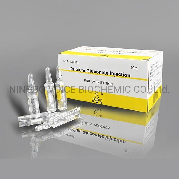 Bp/USP Ningbo Voice 10% Calcium Gluconate Injection