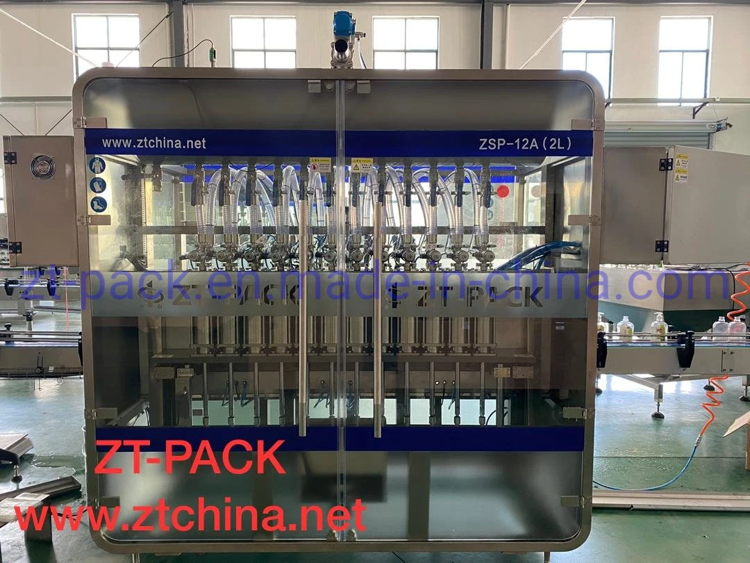 Dishwashing Liquid etc High Viscous Daily Household Chemical Servo Filling Machine