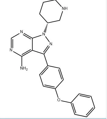 CAS: 1022150-12-4 3- (4-phenoxyphenyl) -1- (3) Pyrazolo piperidyl[3, 4-D]Pyrimidin-4-amina; Ibrutinib Intermediate N-1 de alta calidad