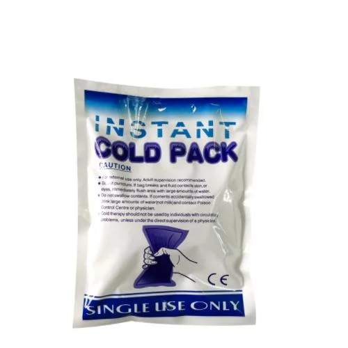 Instant Ice Pack for Emergency Use with Customized Logo for First Aid Disposable Cold Pack