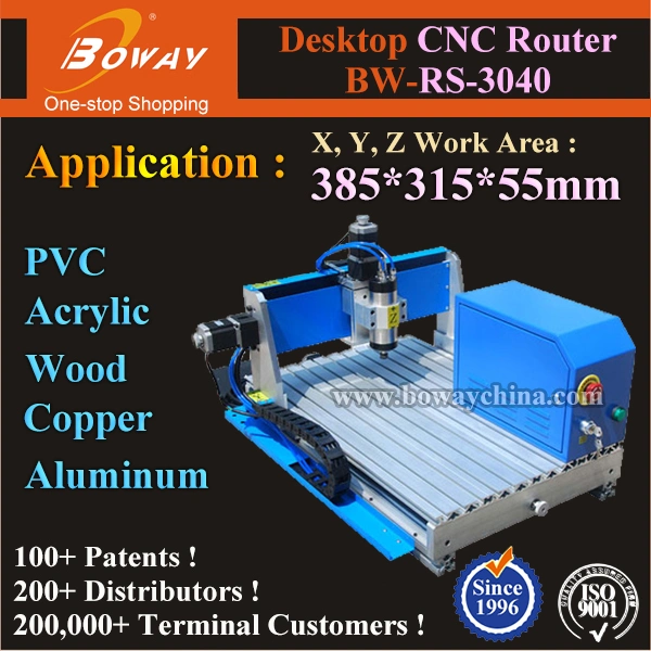 PVC Acrylic PCB Soft Metal Aluminum Copper Wood Woodworking CNC Engraving Machine