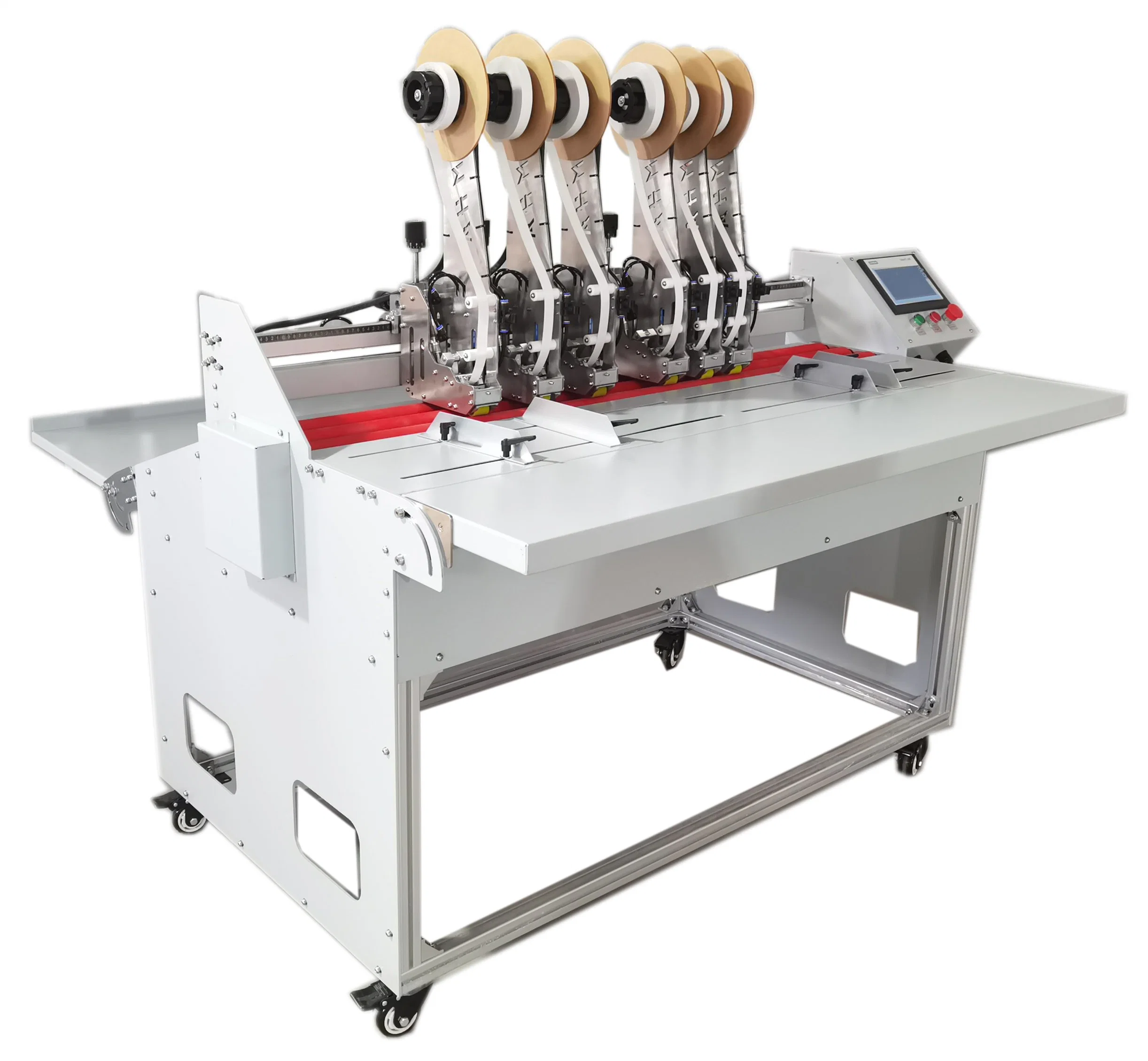 Taping Machine Semi Automatic Double Side Tape Applicator Machine for Big Size Product