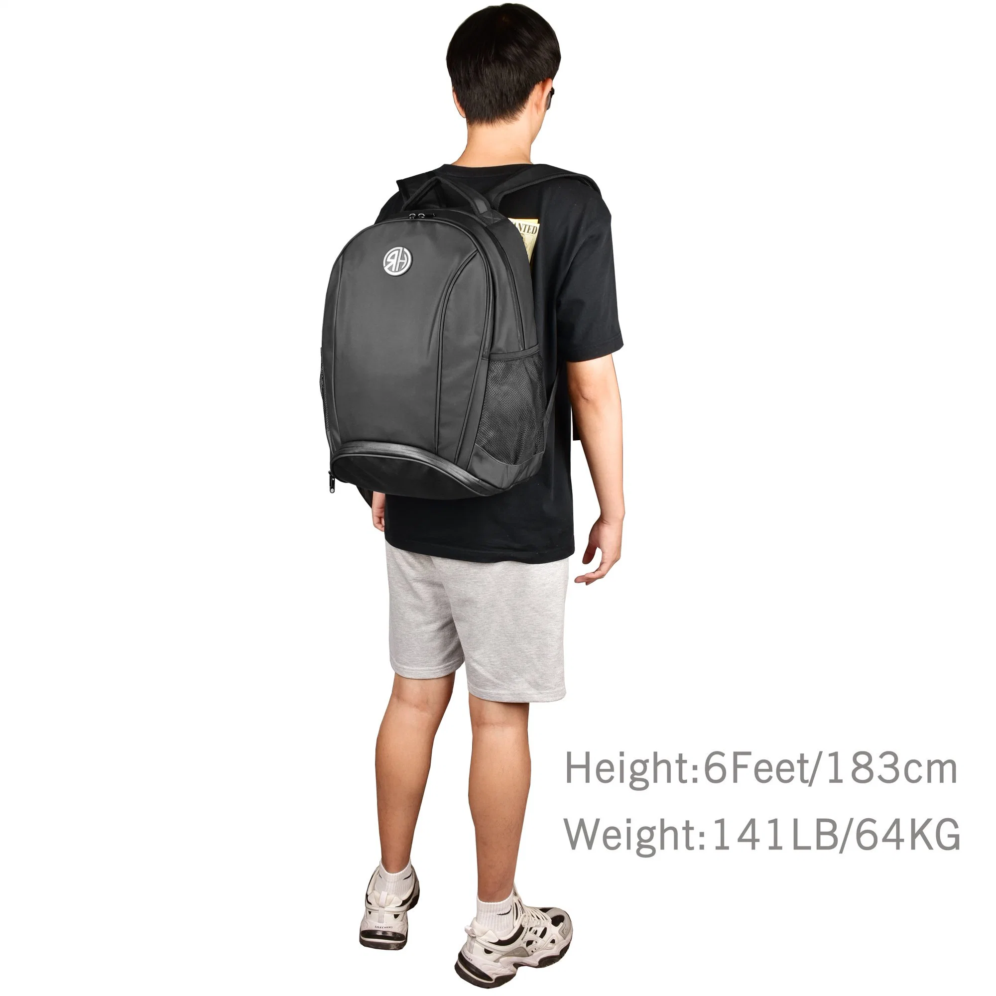 Sac à dos personnalisé imperméable pour ordinateur portable, sac de sport et de voyage pour l'école