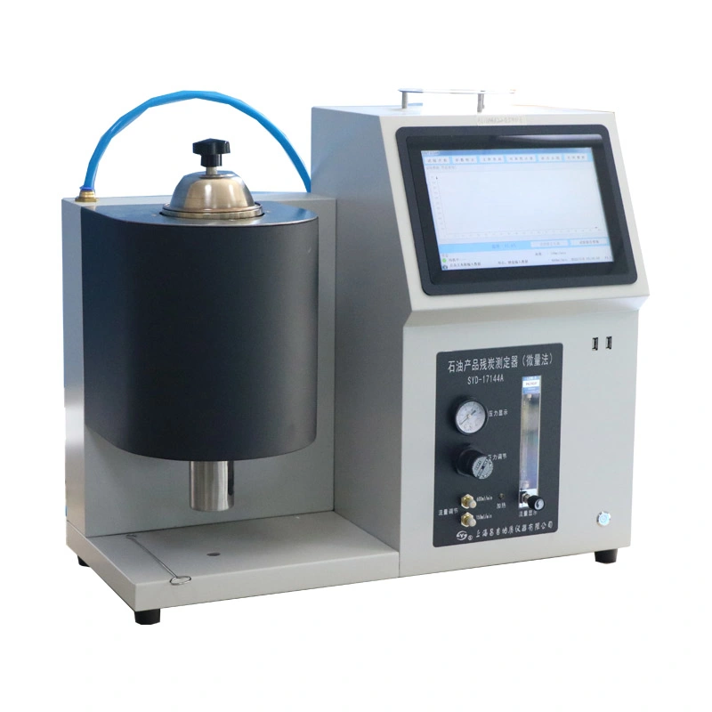 Touch screen operation  Carbon Residue Tester(Micromethod) with widows system