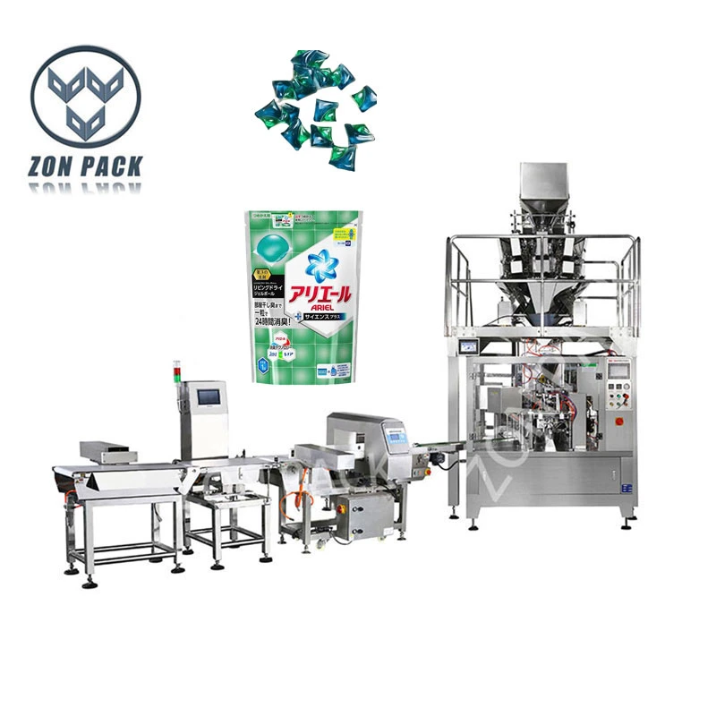 Automatic Liquid Laundry Pods Packaging Machine Laundry Detergent Pods Packing Machine