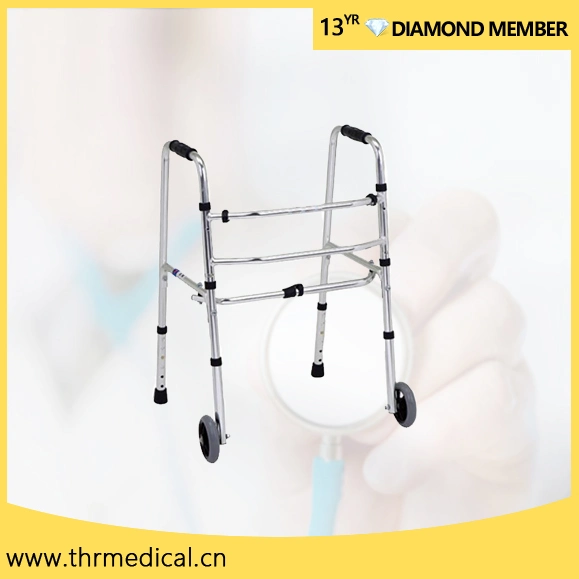 Simple Foldable Aluminum Rollator Walker (THR-AW961L)