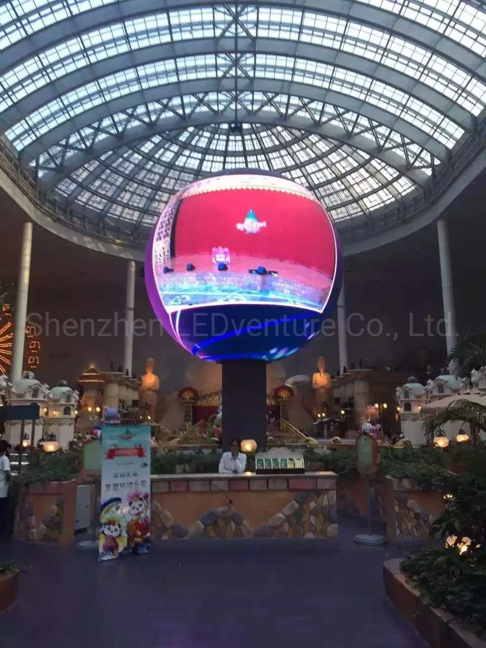 Full Color Indoor P1,25 Werbung Curved Digital flexible LED-Anzeige Modul