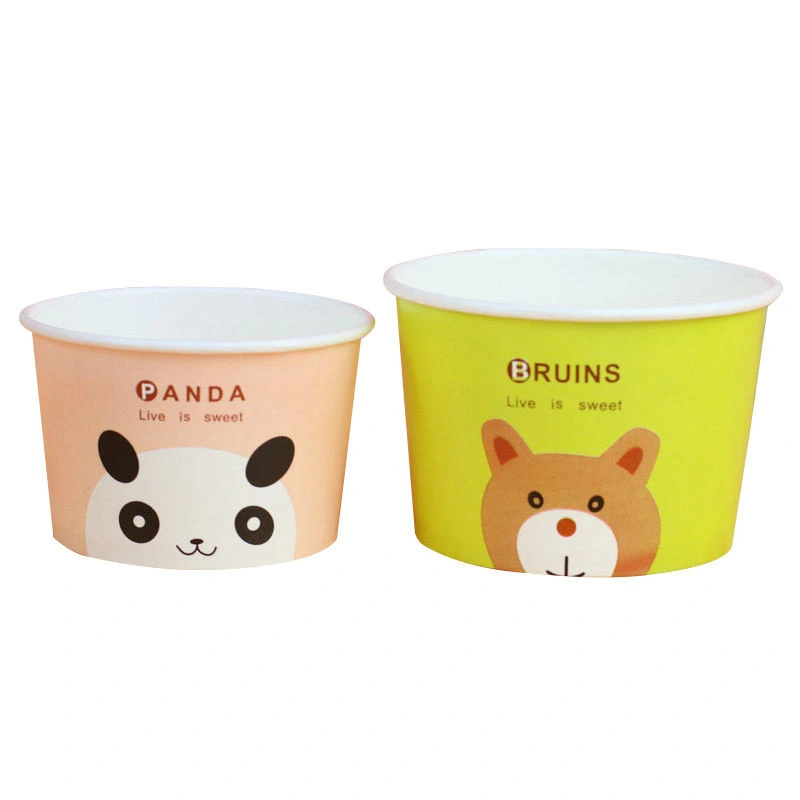 Made in China Disposable Eco-Friendly Soup Bowl Paper Wholesale/Supplier Paper Bowl Design Ice Cream Cup