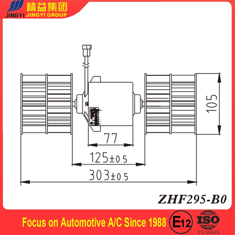 12/24V Bus Accessories Auto Parts Car Automobile Evaporator Blower