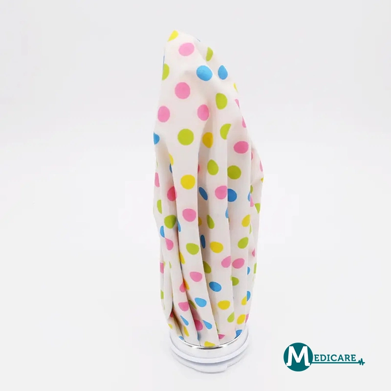 Reusable Fabric Ice Bag Dots Cooler Bag