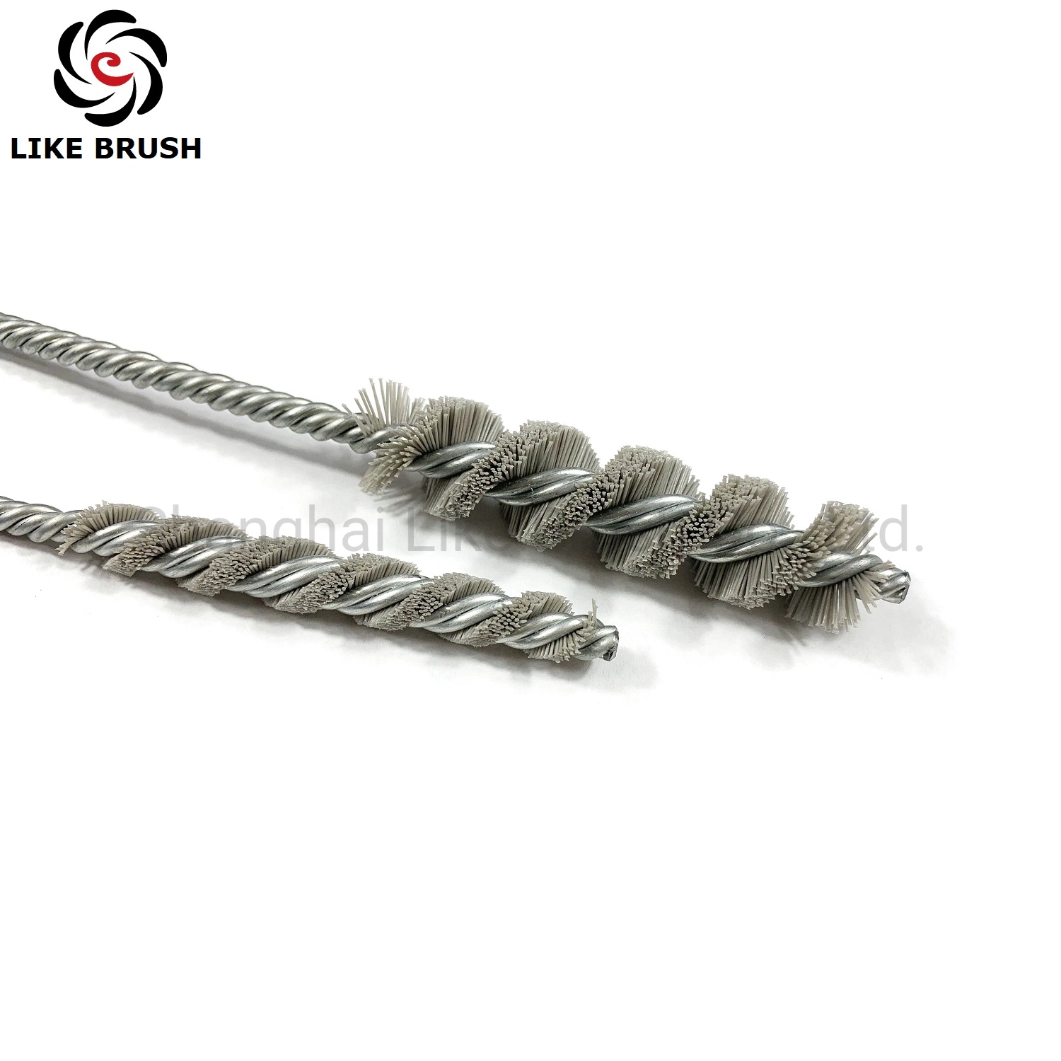 Double Stem Double Spiral Aluminum Oxide Wire Spiral Brushes