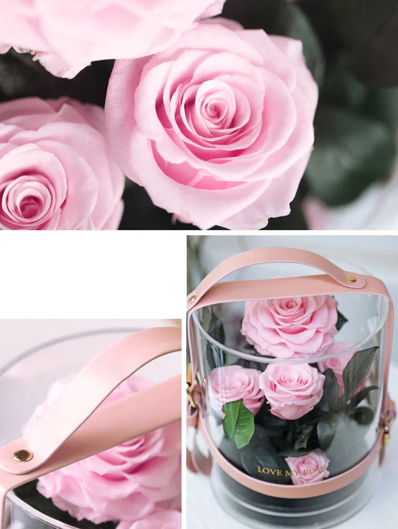 High quality/High cost performance Customization Eternal Real Touch Best Flower Wedding Decorative Preserved Rose Gift Supplier in China