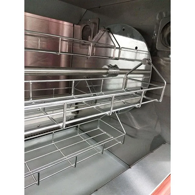 Rotisserie Machine Rotary Gas Chicken Grill Oven Stainless Steel Commercial Electric Roast Chicken Machine Hotel Catering Equipment