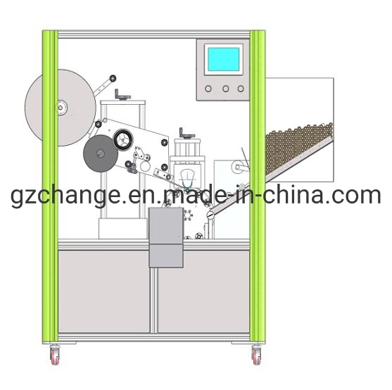 High Speed Comseitc Tube Labeling Machine