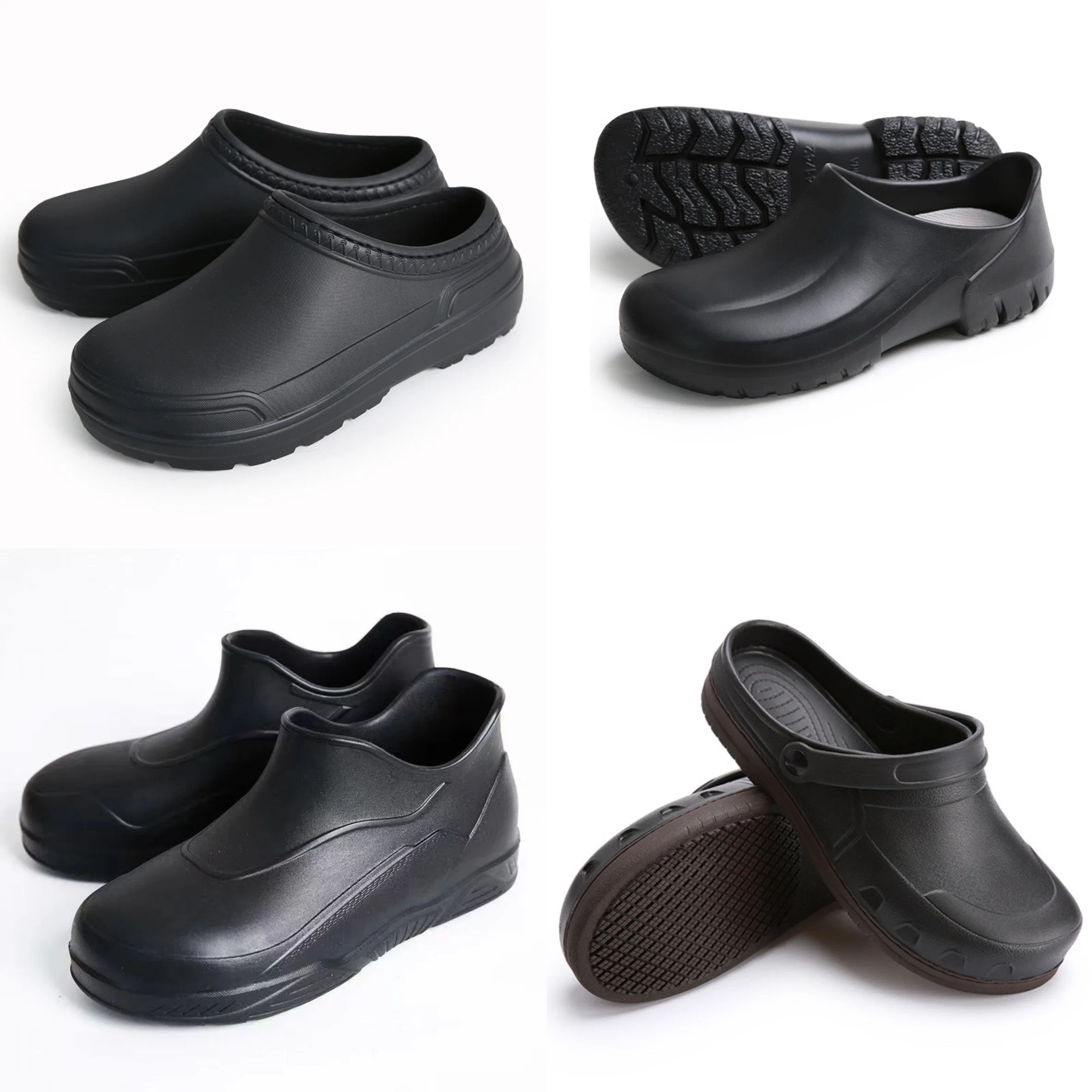 Non Slip Kitchen Clogs Hospital Oil Resistant Men`S Work Shoes