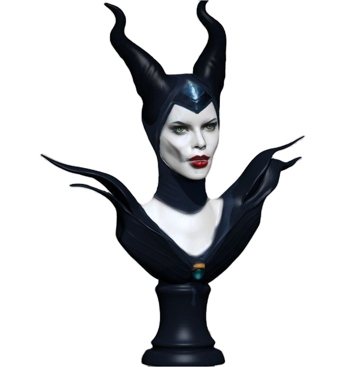 Custom Design Collection Forest Dark Angel Female Bust