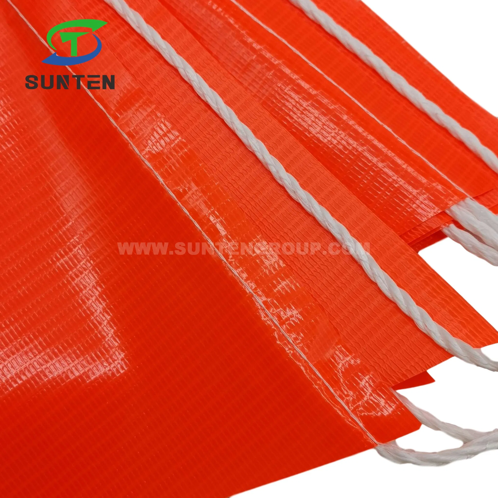 Traffic Road/Waterproof PVC/Polyester/Nylon/PP Rope and PVC Flags/Fluorescent Color Square/Triangle Delineator String/Street Safety Warning Anti-UV