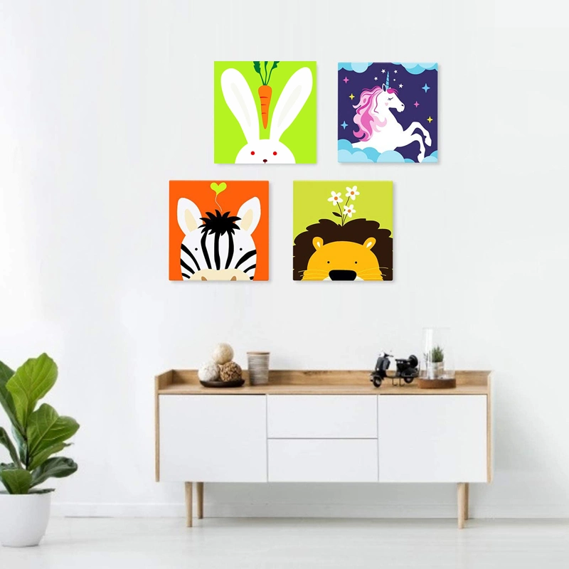 for Kids Rabbit and Carrot Funny DIY Digital Painting by Numbers 2021