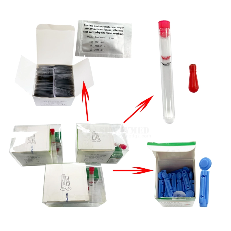 Sy-B2000 Bon prix Portable Analyseur de la FAOP Medical analyseur biochimique à sec