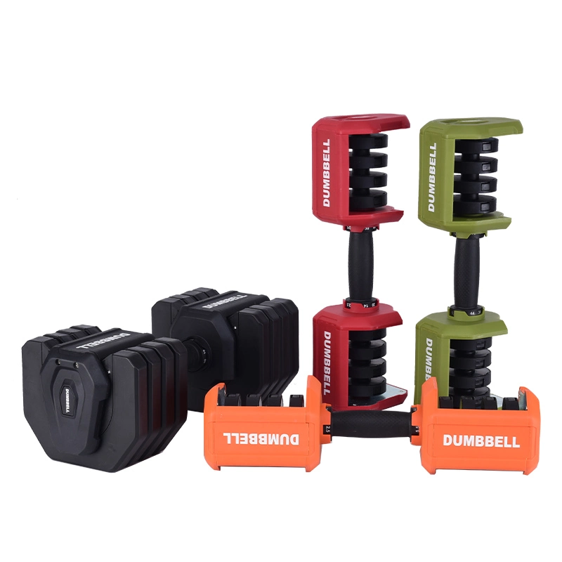 Factory 2023 Adjustable Dumbbell Strength Training Gym Equipment Dumbbel Set Gym Adjustable Dumbbell