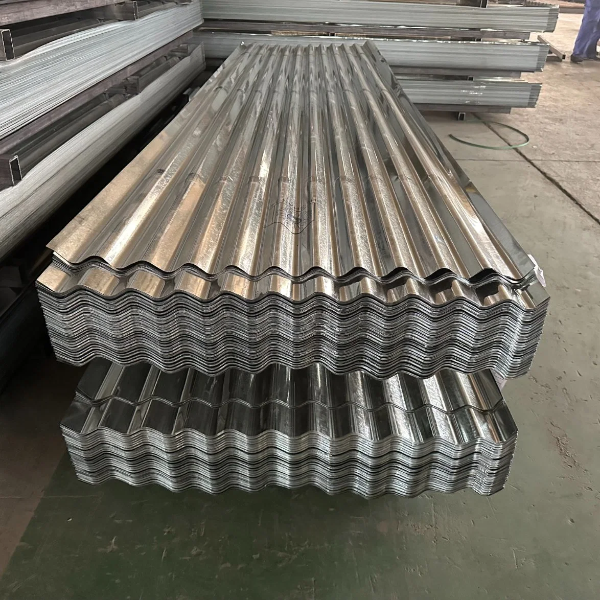 0.1-1.5mm SGCC Sghc G550 S350 Customized Galvanized Steel Plate Roofing Tiles Corrugated Sheet with Best Price