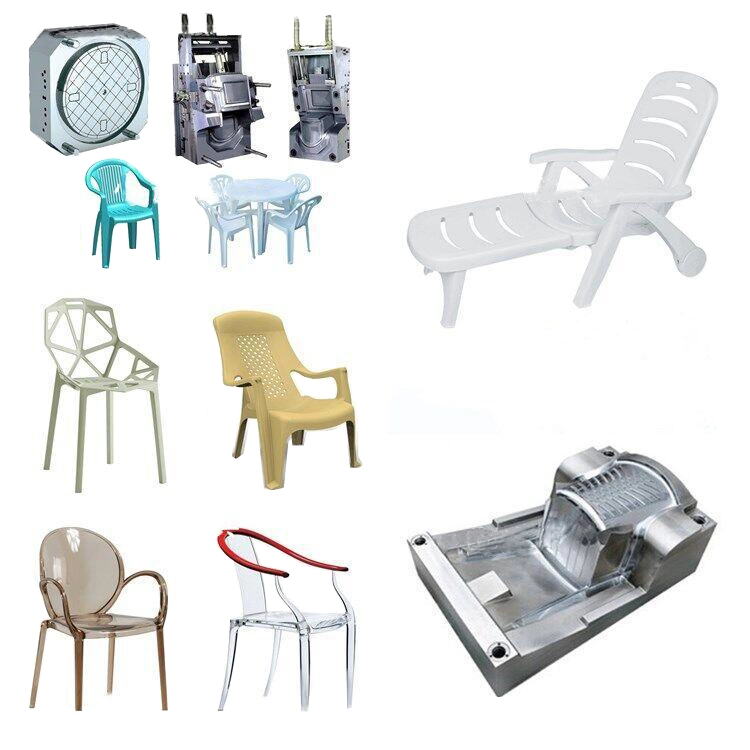 Big Sturdy Relax Plastic Chair Mold with Injection Molding