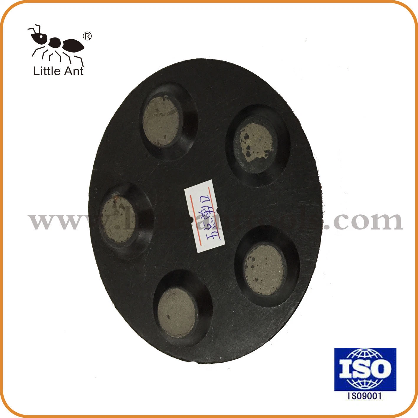 Metal with Resin 5 Point Polishing Pad, Diamond Abrasive Tool for Floor, Concrete.