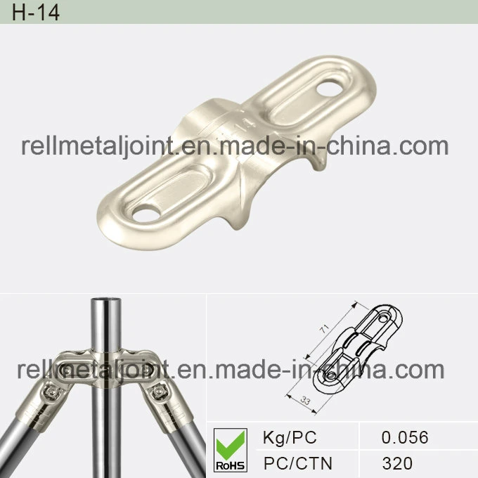 Nickel Plated Metal Joint for SUS Pipe (H-14)