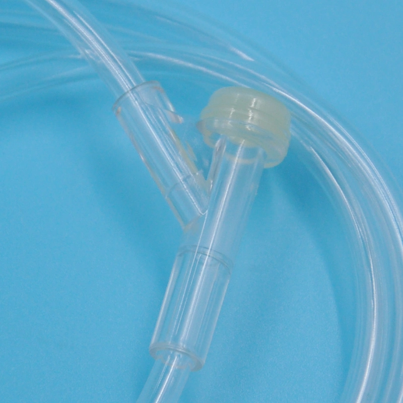 Medical Supplies Disposable Infusion Set 150cm Tube with PE Regulator Needle Luer Slip
