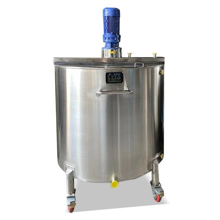 Vietnamese Pharmaceutical Oral Liquid Stainless Steel Electric Heating Mixing Tank