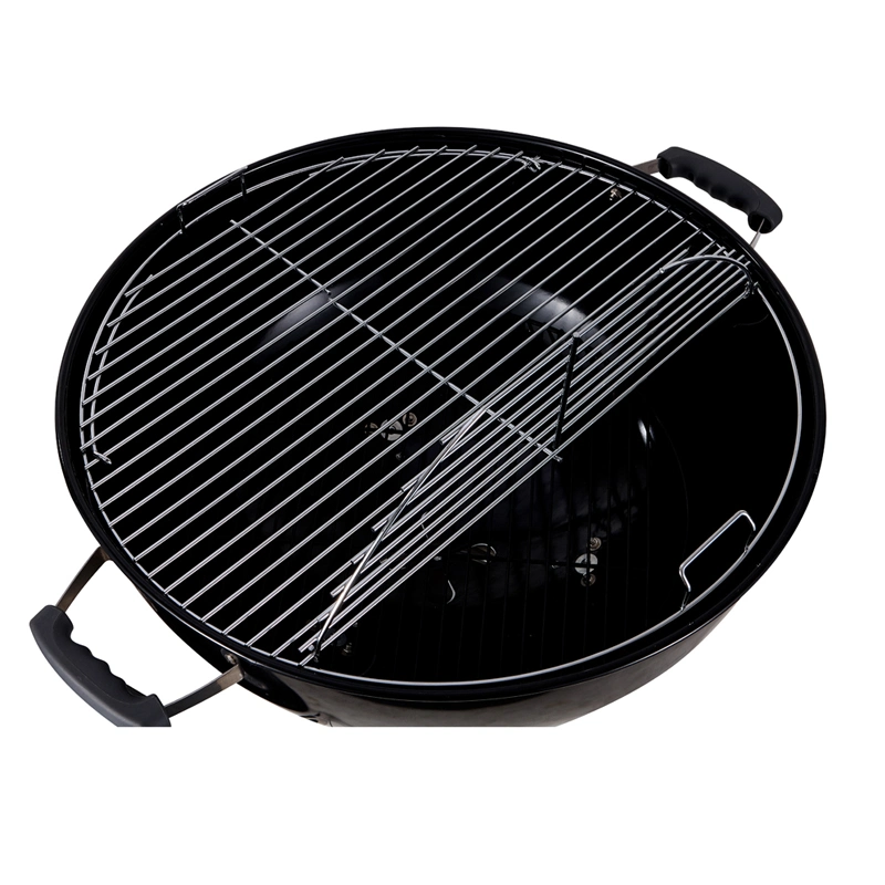 Sam's Club 22 Zoll Porzellan emailliert Holzkohle BBQ Grills Kochen Holzkohlegrill-Trolley