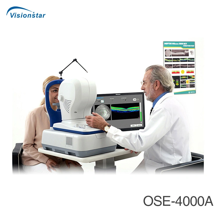 Ose-4000A Anterior and Posterior Segment, Slo Live Fundus Image, Octa Optical Coherence Tomography Oct