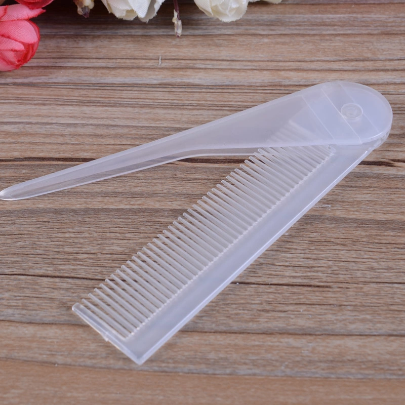 Fold Hair Comb, Travel Hotel Use Plastic Comb /Disposable Portable Comb Hotel Supply