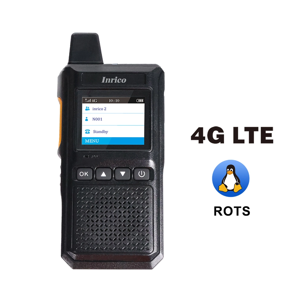 Inrico Best Portable Walky Talky T700 4G LTE Push to Talk Network Radios