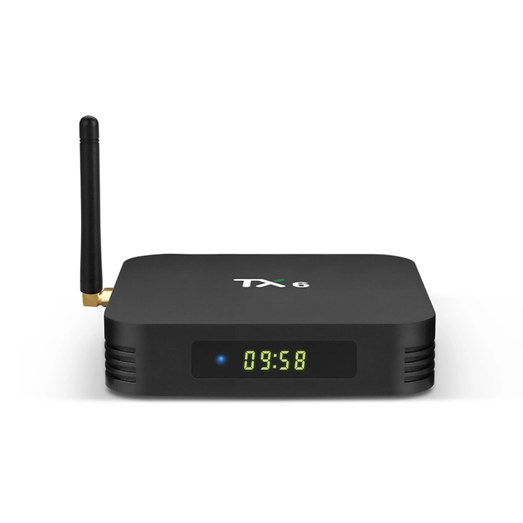 Tanix Tx6 H6 2g 16g el Firmware de Android 9.0 Allwinner TV Sintonizador HD con receptor de satélite Quad Core Android TV Box