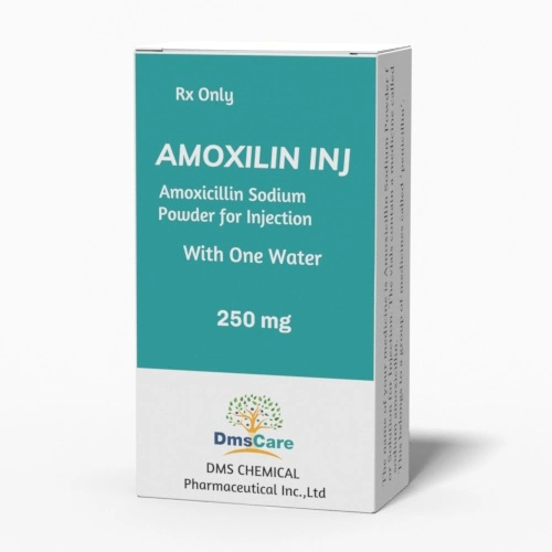 Amoxicillin Powder for Injection 250mg with Water Pharmaceutical Chemical Penicillin