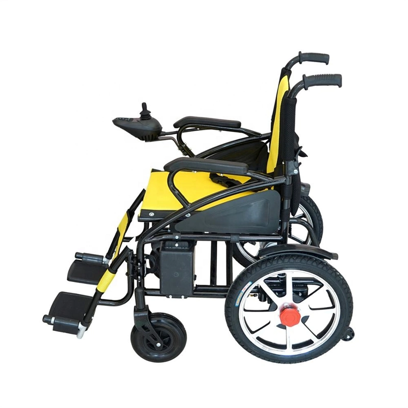 Fashion Cheap Price Qualified Foldable Power Electric Wheelchair with Brushless Motor