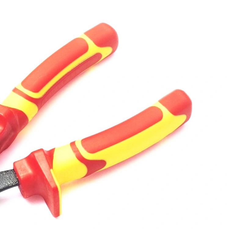 VDE Insulated Electrical Long Nose Pliers with TPR Handle