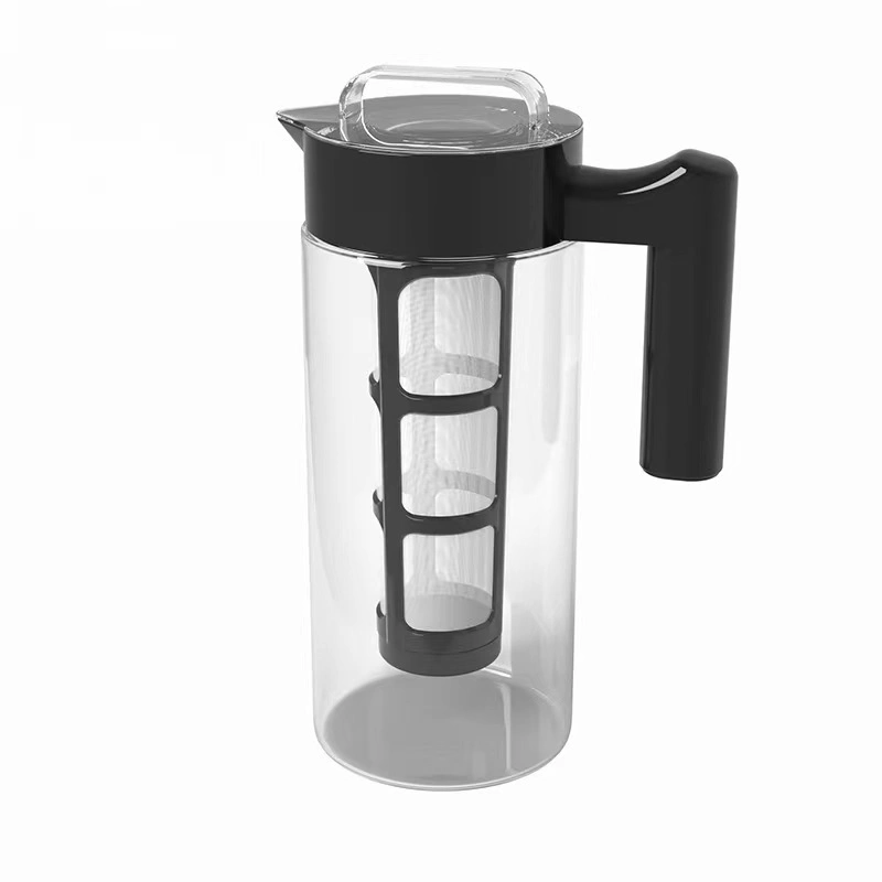 Glas Kaffeemaschine Filterkrug Teekocher Stahl Glas Cafetiere