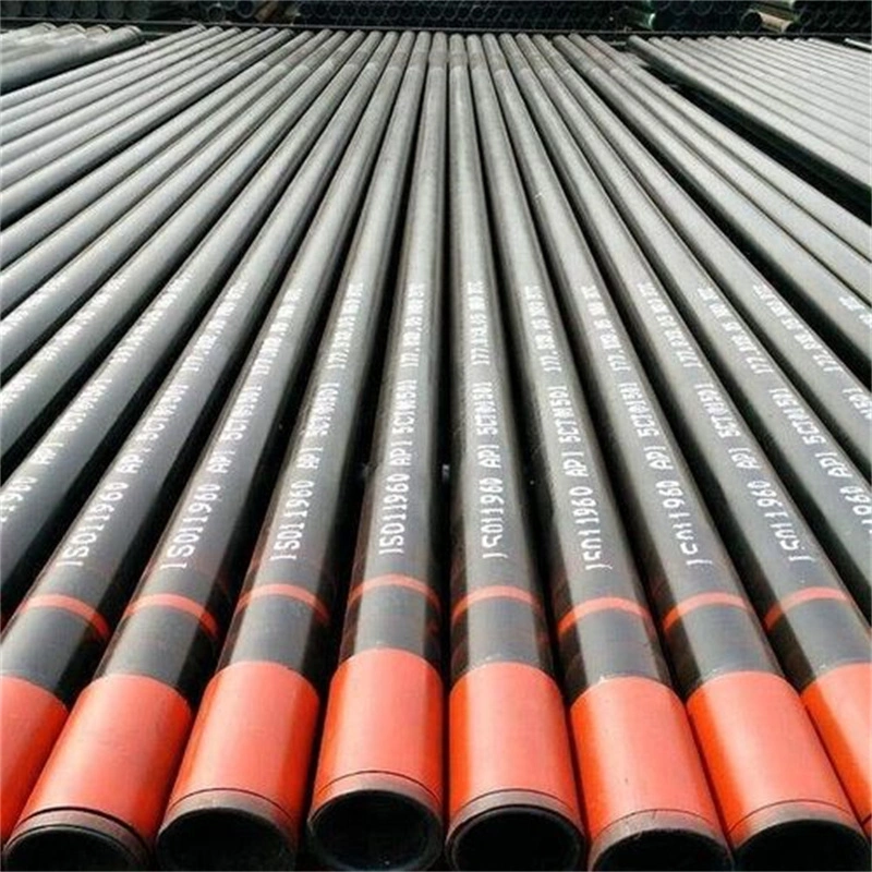 Oil and Gas Well Casing Tube API 5CT N80 K55 OCTG Casing Tubing and Drill Pipe